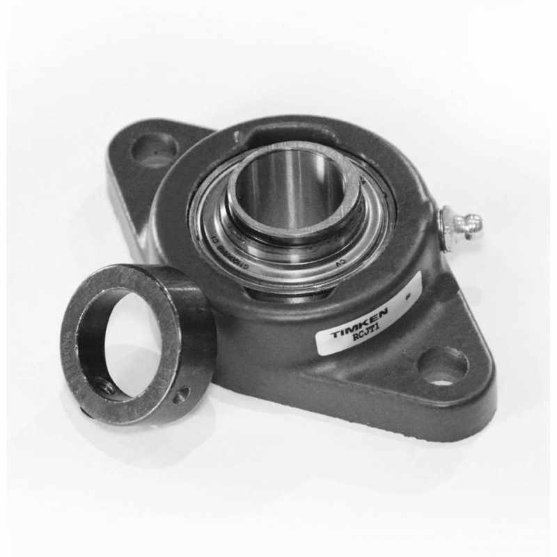 Gehäuselager aus Guss - 2 Schrauben
